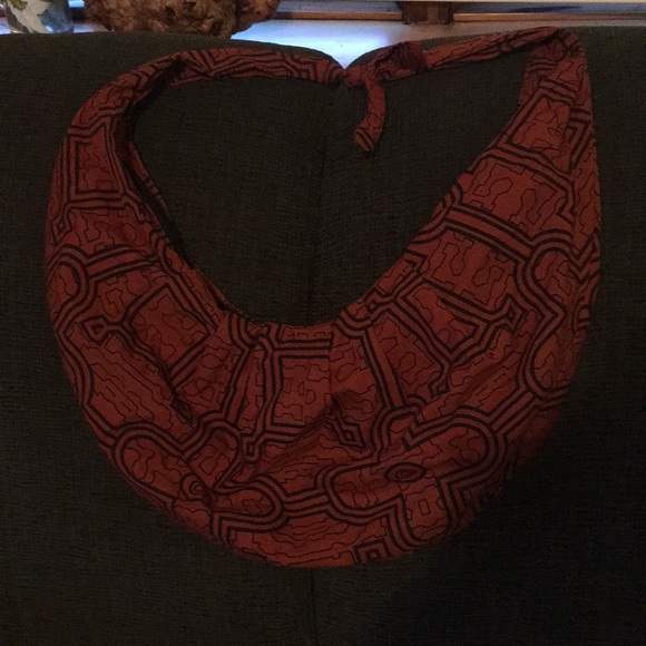 Rust boho bag - Picture 3 of 3